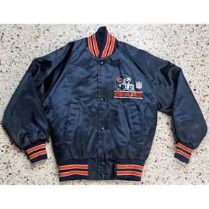 Chalk Line NFL Vintage Chicago Bears Snap Button Toddler Bomber Jacket Size 6/8